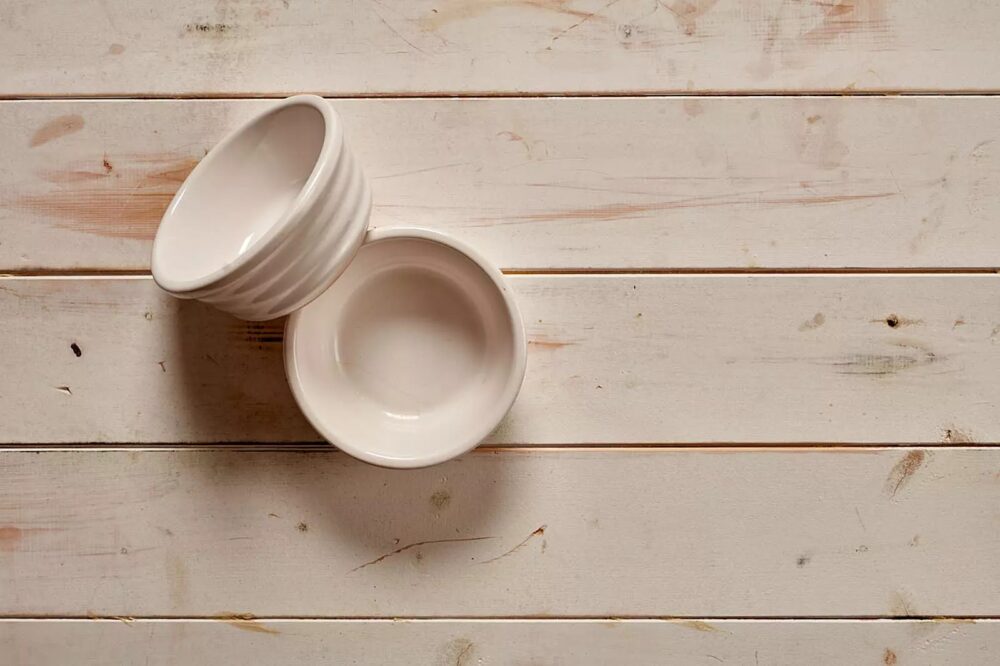 <div class="caption">BO19-11cm white bowls, ridged x 2 - $5.00 daily hire</div>