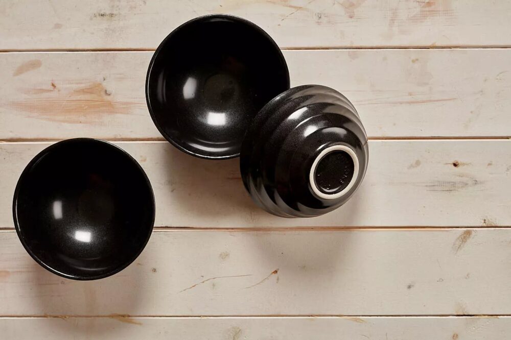BO10-13cm round rice bowls x 6 - $5.00 daily hire